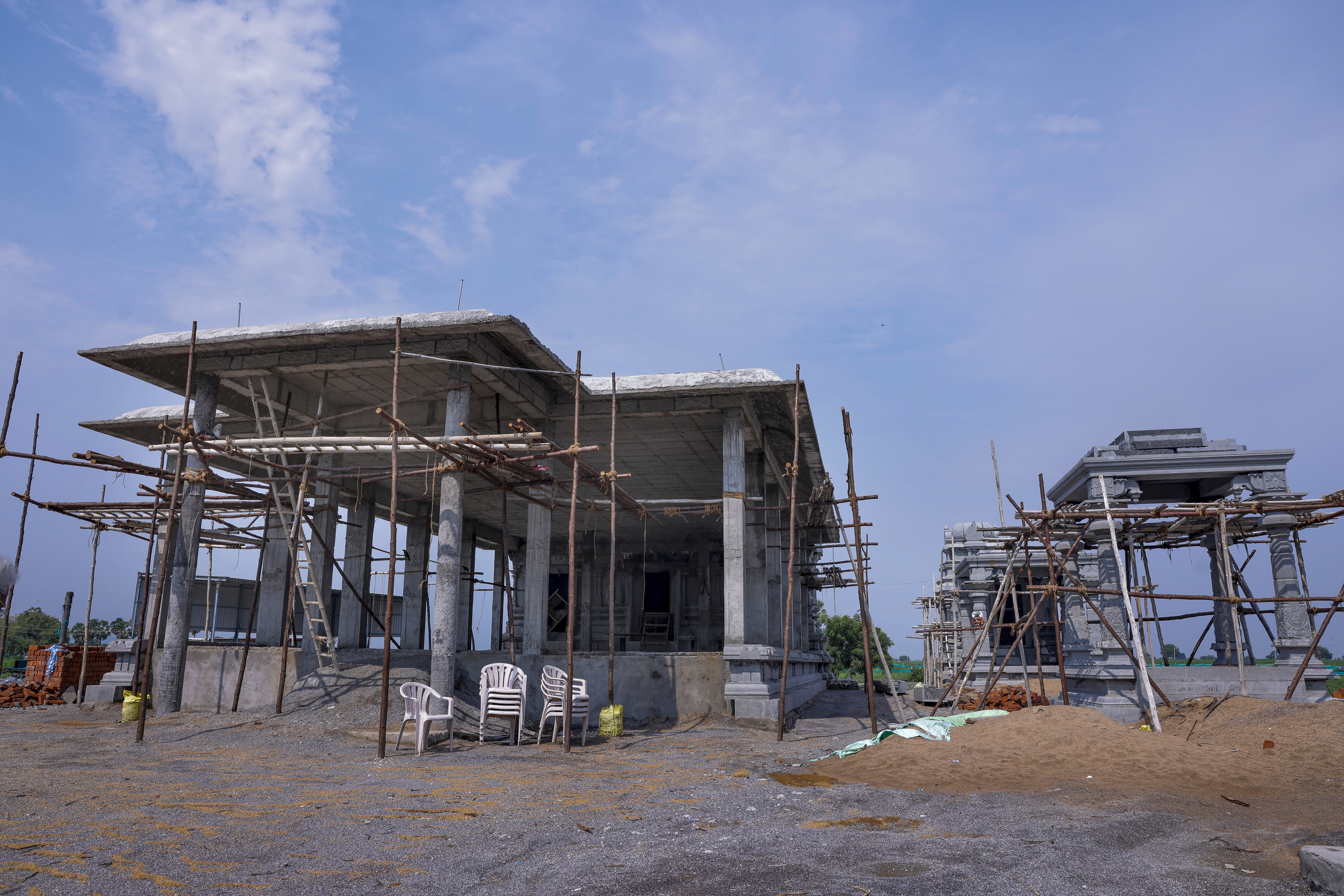 Stone Mandapam & Pillars View 2 (శిలా మండపం & స్తంభాలు 2)