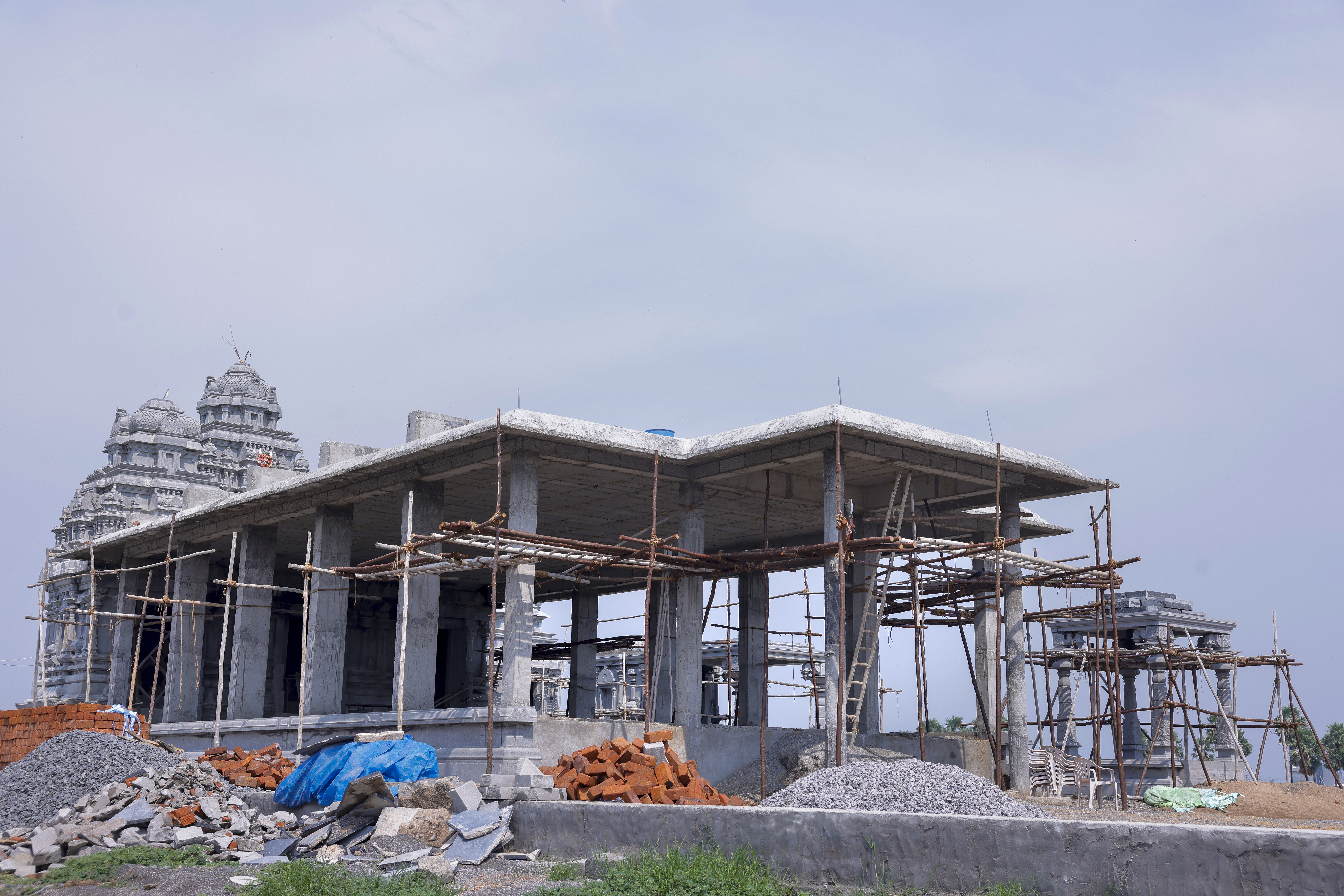 Main Temple Front Elevation View 9 (ప్రధాన ఆలయ శోభ 9)