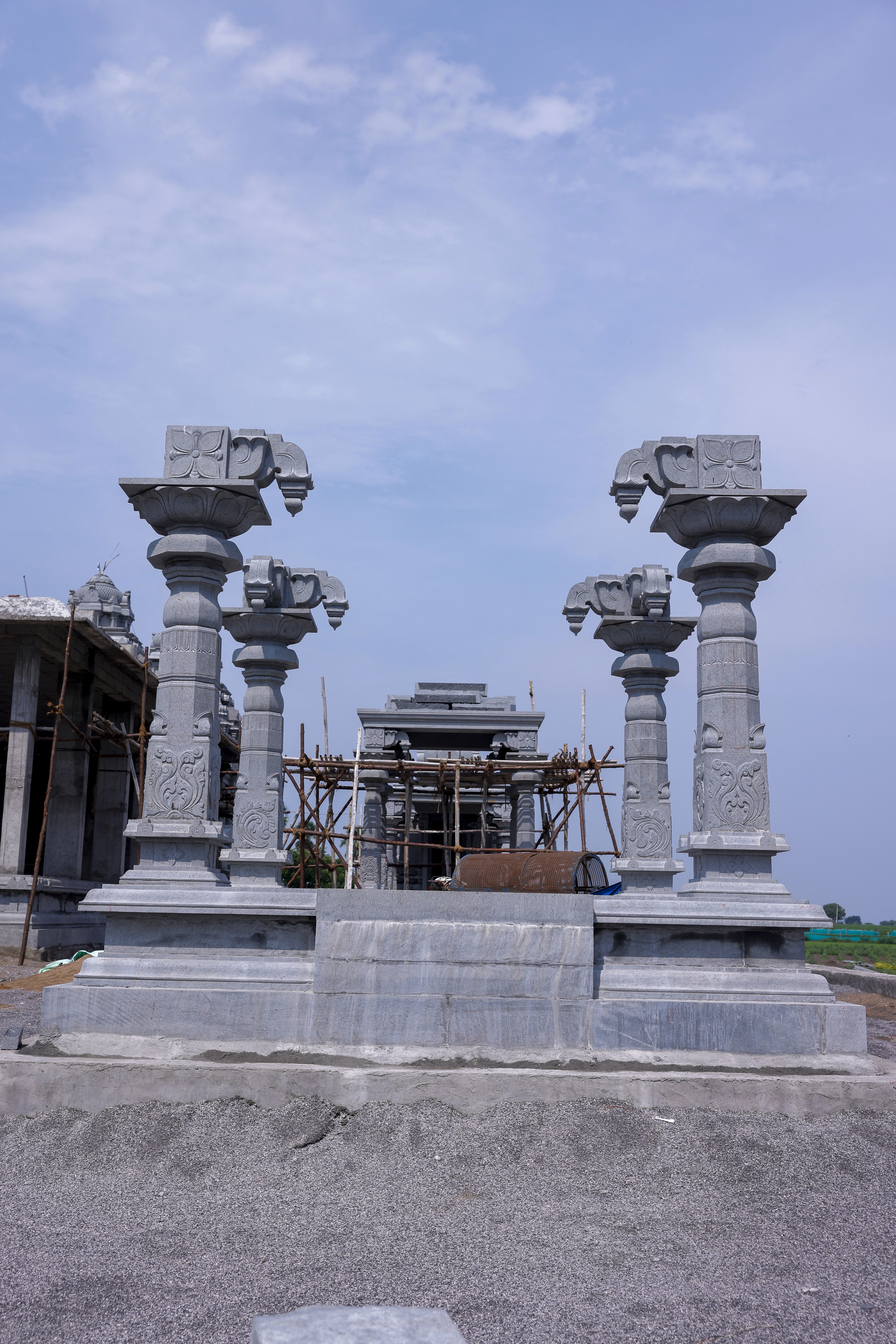 Temple Consecration Site View 12 (నూతన ఆలయ నిర్మాణ స్థలం 12)