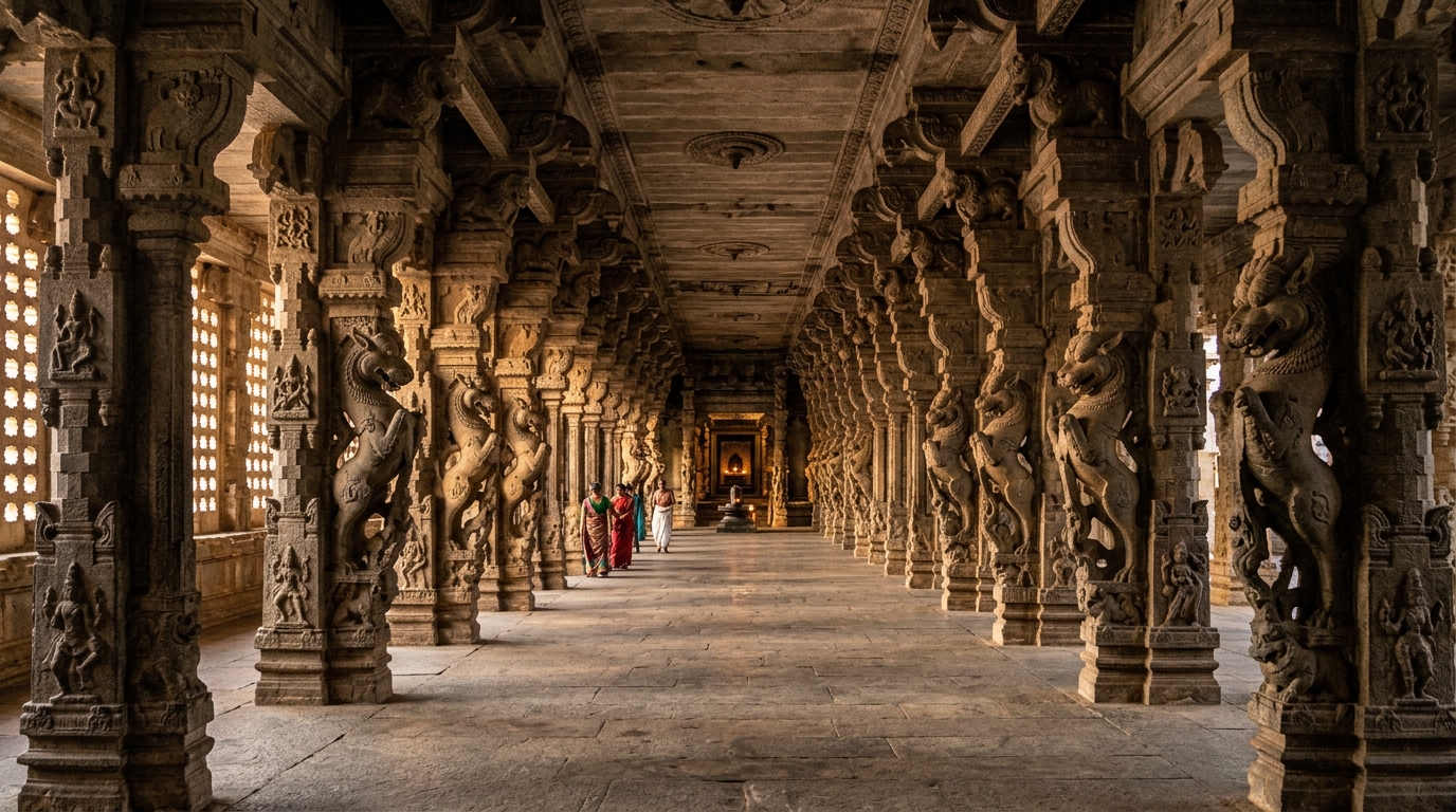 Mandapam & Stone Prakaram
