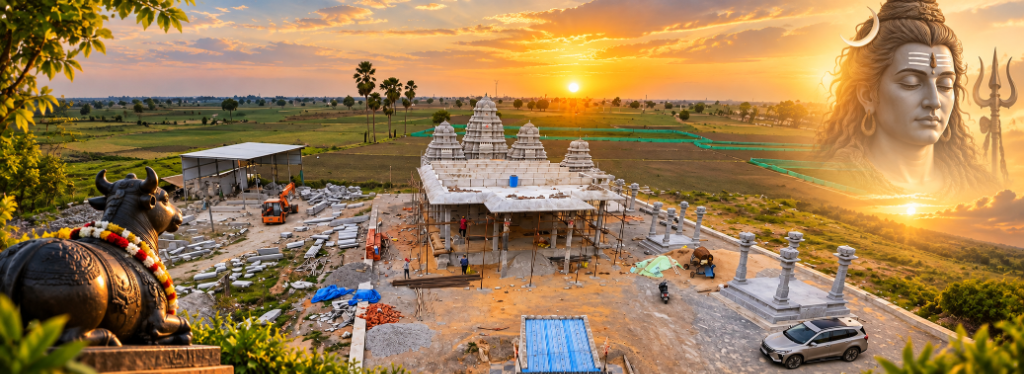 నూతన ఆలయ శంకుస్థాపన మహోత్సవము (Foundation Stone Laying)